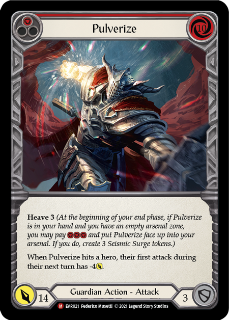 Pulverize Card Front