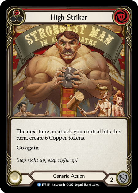 High Striker - Red Card Front