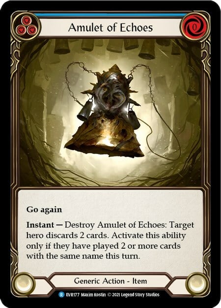 Amulet of Echoes Card Front