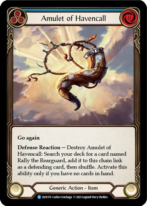 Amulet of Havencall Card Front