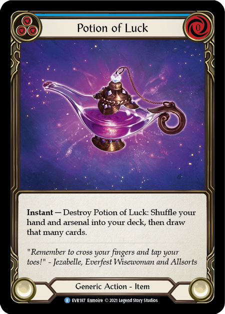 Potion of Luck Card Front