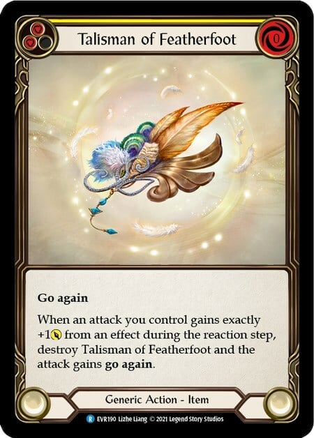 Talisman of Featherfoot Card Front
