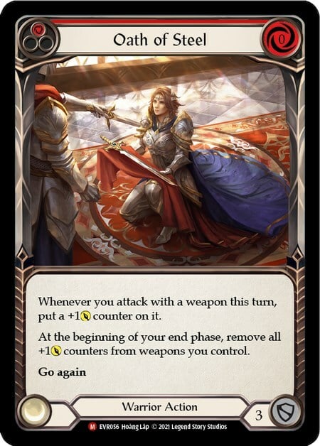 Oath of Steel Card Front