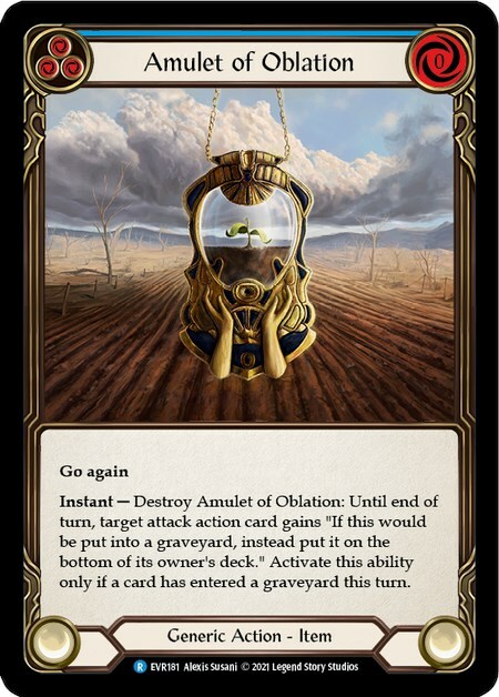 Amulet of Oblation Card Front