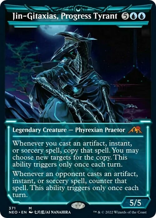 Jin-Gitaxias, Progress Tyrant Card Front