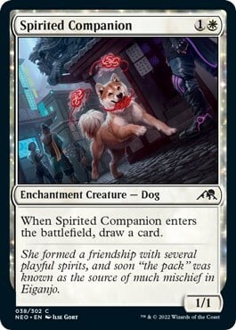 Spirited Companion Card Front