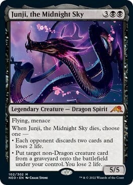 Junji, the Midnight Sky Card Front