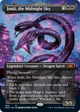 Junji, the Midnight Sky Card Front