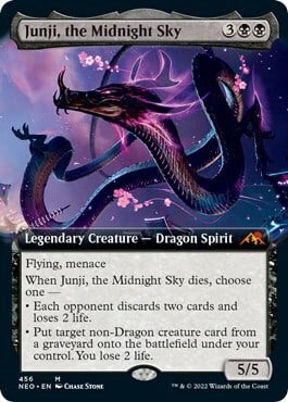 Junji, the Midnight Sky Card Front