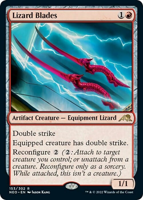 Lizard Blades Card Front