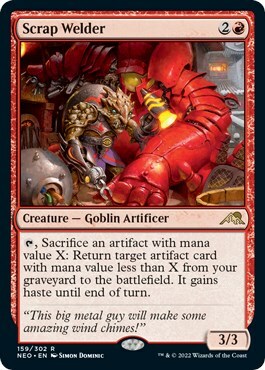 Scrap Welder Card Front