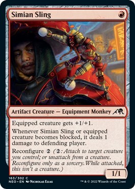 Simian Sling Card Front