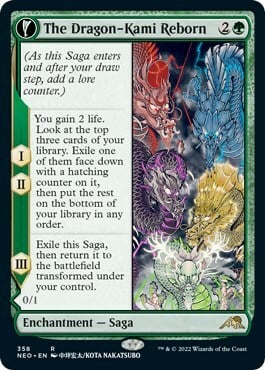 The Dragon-Kami Reborn // Dragon-Kami's Egg Card Front