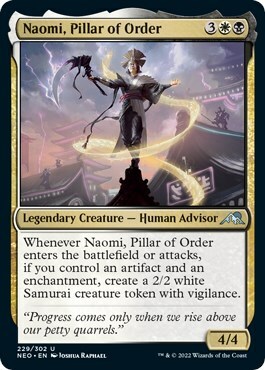 Naomi, Pillar of Order Card Front