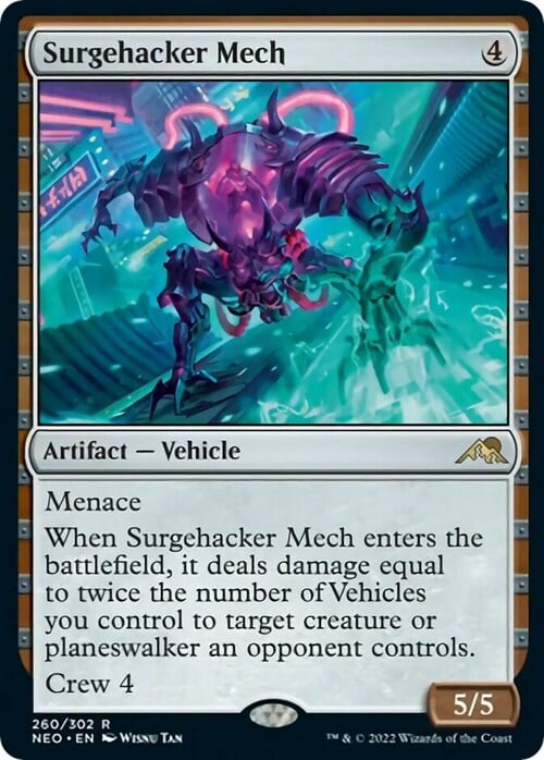 Surgehacker Mech Card Front