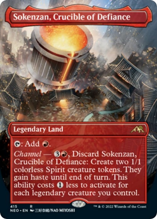 Sokenzan, Crucible of Defiance Card Front