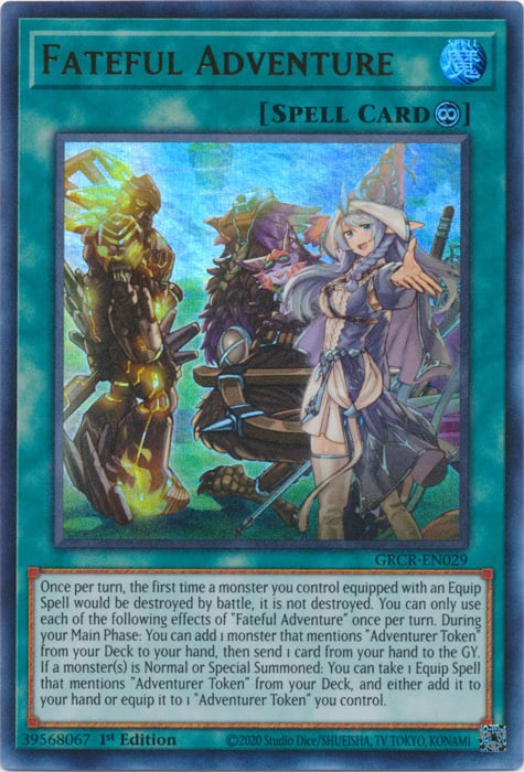 Fateful Adventure Card Front