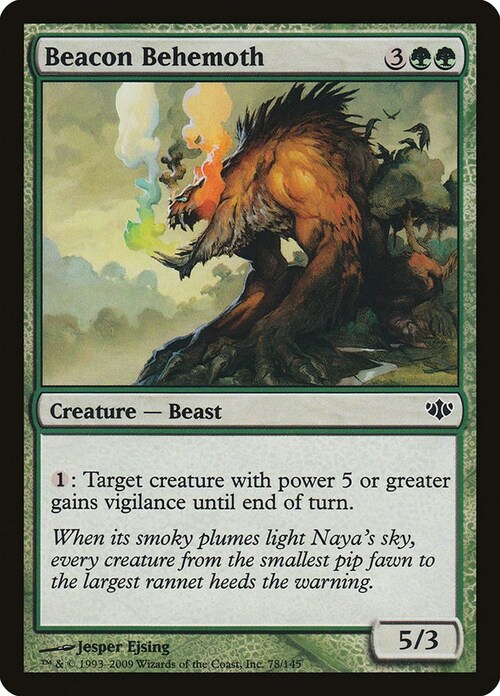Beacon Behemoth Card Front