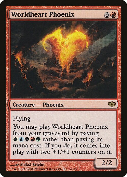 Worldheart Phoenix Card Front