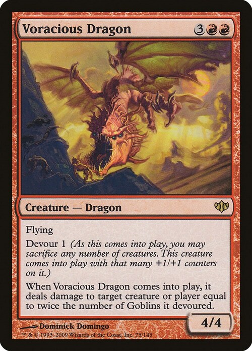 Voracious Dragon Card Front