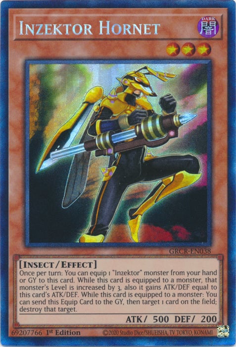 Inzektor Hornet Card Front