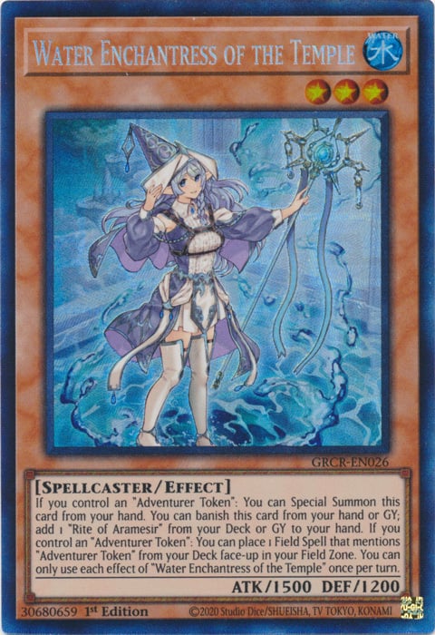 Water Enchantress of the Temple Card Front