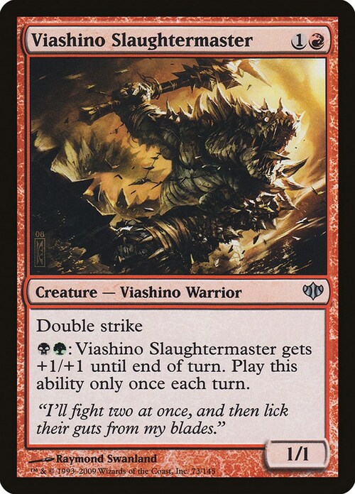 Viashino Slaughtermaster Card Front