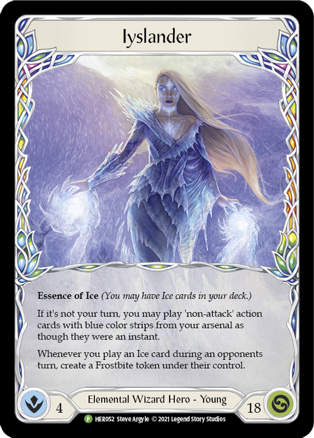 Iyslander Card Front