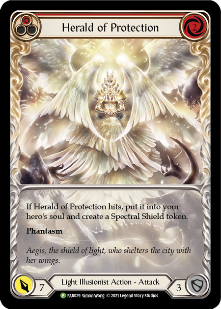 Herald of Protection - Red