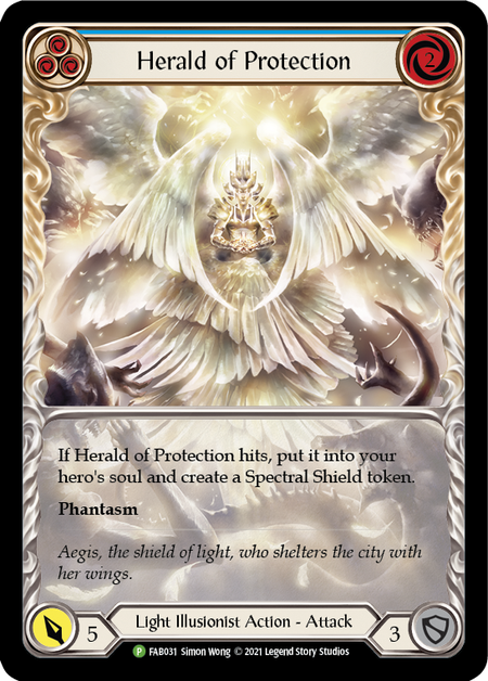 Herald of Protection - Blue