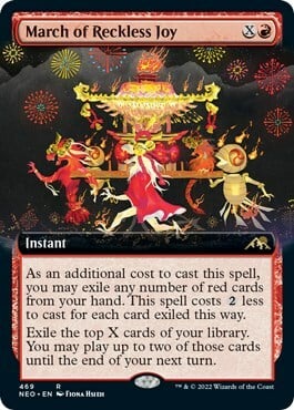 March of Reckless Joy Card Front
