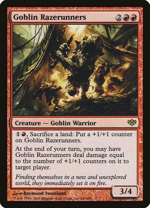 Goblin Razerunners Card Front