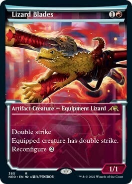 Lizard Blades Card Front