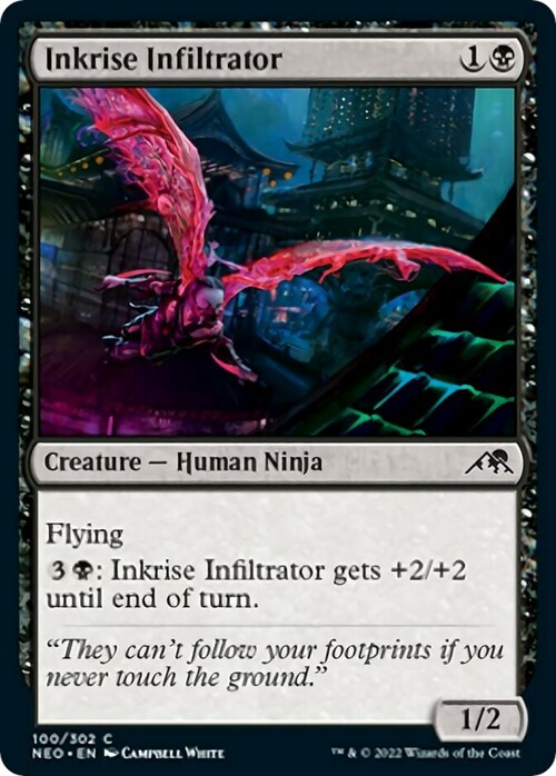 Inkrise Infiltrator Card Front