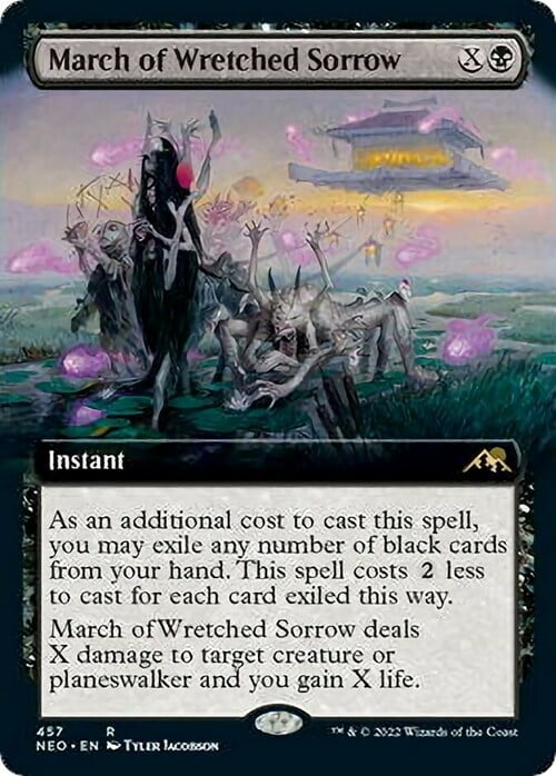 March of Wretched Sorrow Card Front