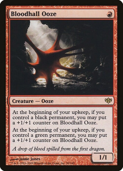 Bloodhall Ooze Card Front