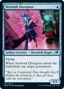 Network Disruptor Card Front
