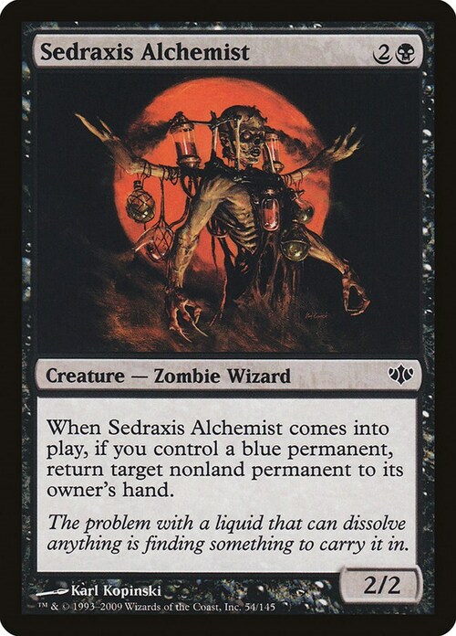 Sedraxis Alchemist Card Front