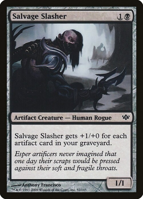 Salvage Slasher Card Front