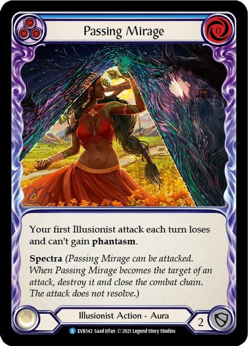 Passing Mirage Card Front