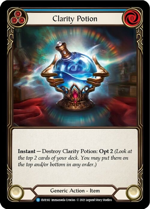 Clarity Potion Card Front