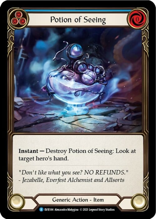 Potion of Seeing Card Front
