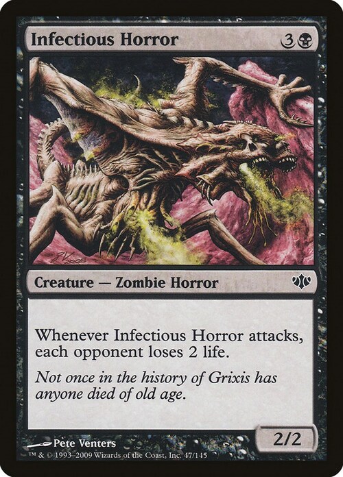 Infectious Horror Card Front