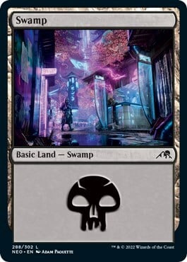 Swamp Card Front