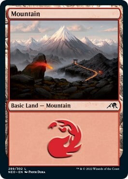 Mountain Card Front