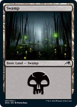Swamp Card Front