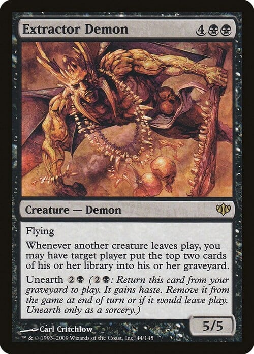 Demone Estrattore Card Front