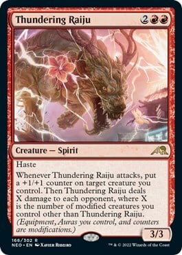 Thundering Raiju Card Front
