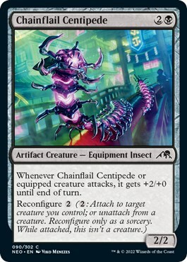 Chainflail Centipede Card Front