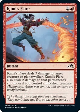 Kami's Flare Card Front